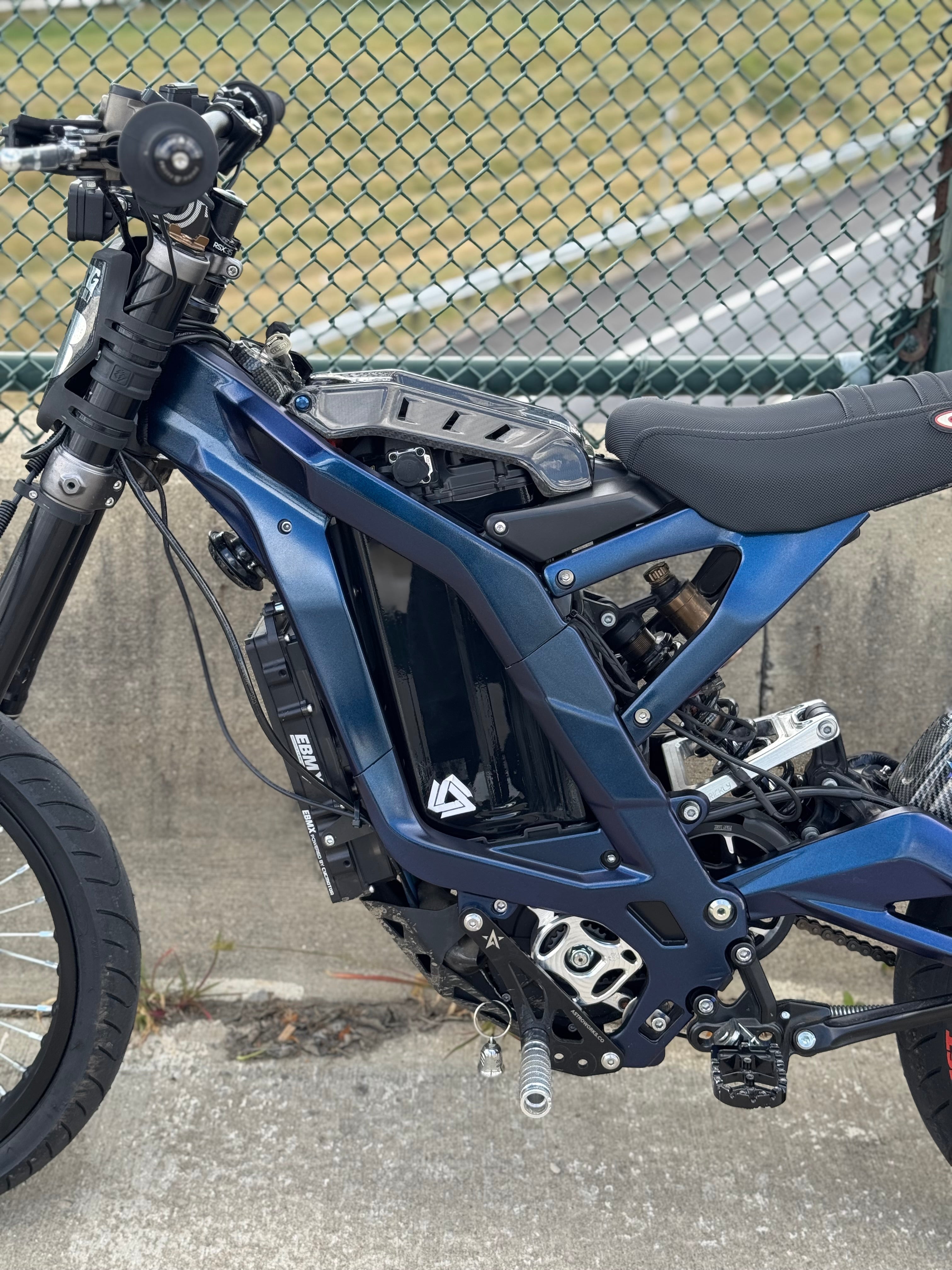 Color Shifting Surron LBX Frame Guards