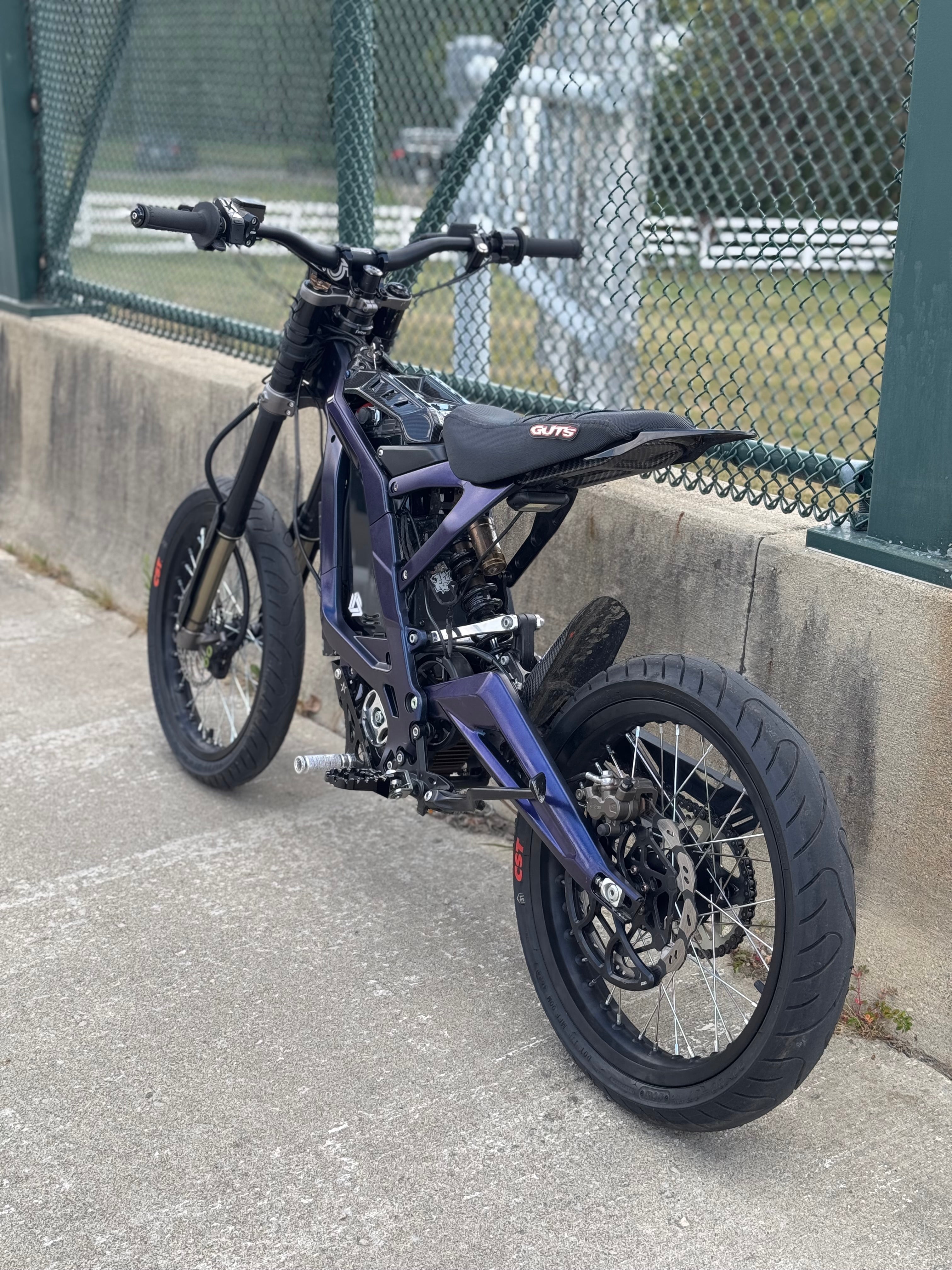 Color Shifting Surron LBX Frame Guards