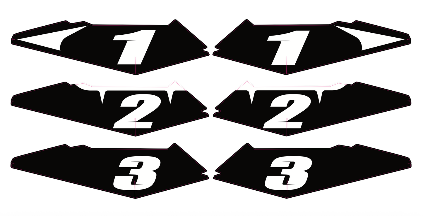 E-bike Side Fender Graphic