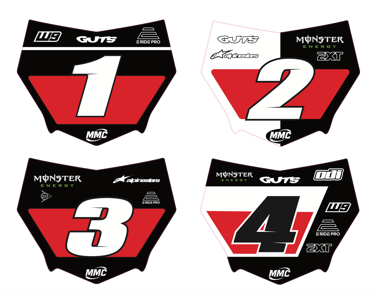 Motocutz Vented Plate Kit