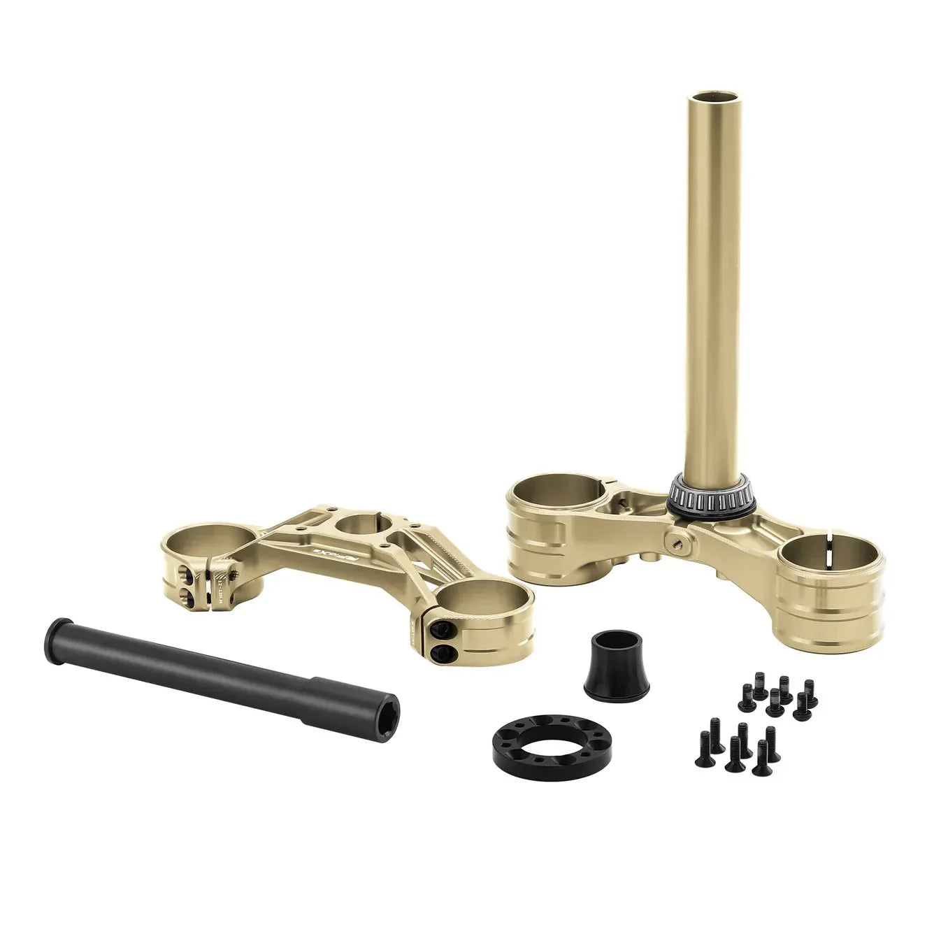 Triple Clamps and Linkage