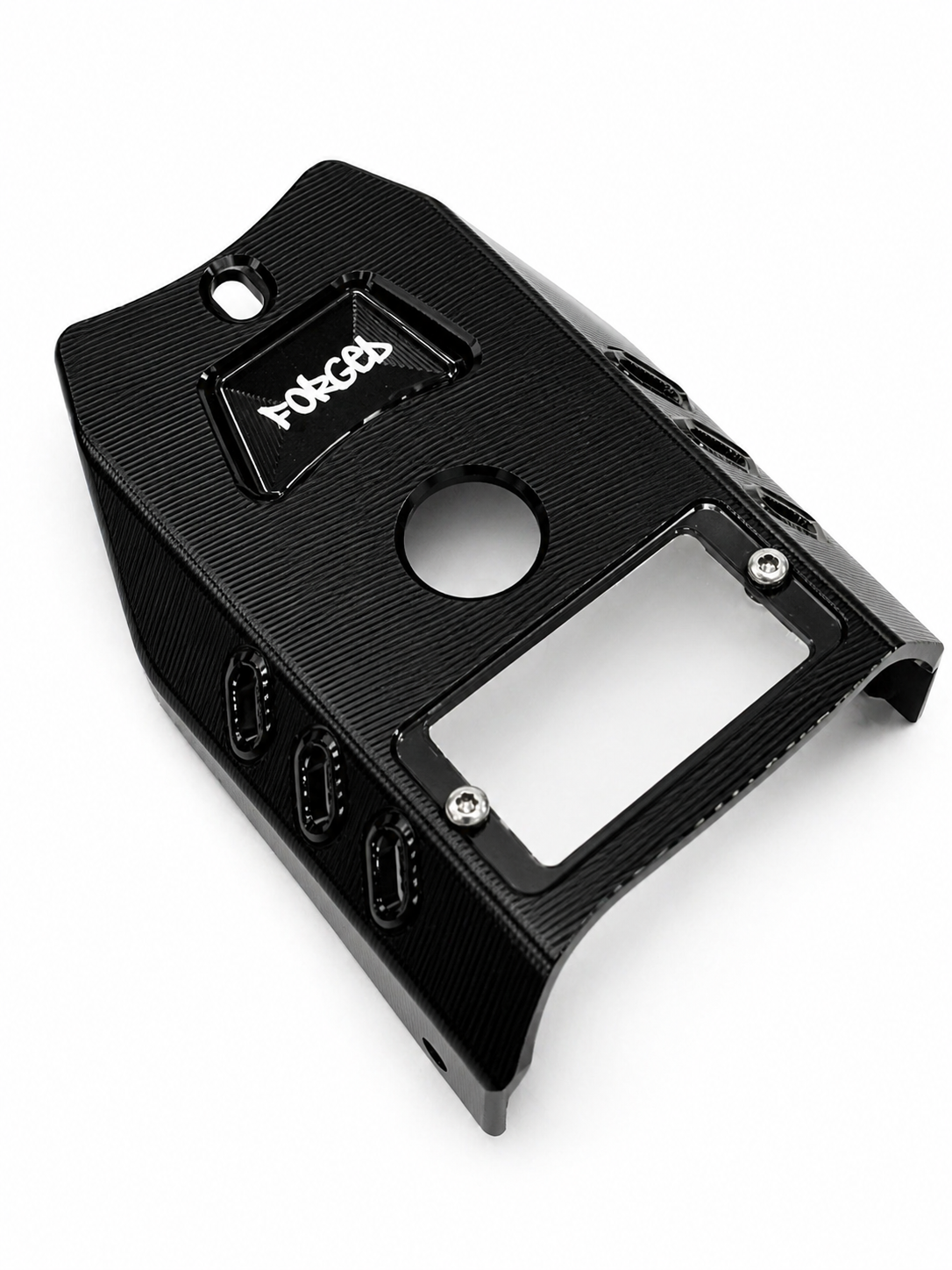 Glossy black ignition cover option for the Talaria XXX