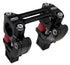 Warp 9 V2 flex bar mount with dual durometer inserts for Sur-Ron Ultra Bee