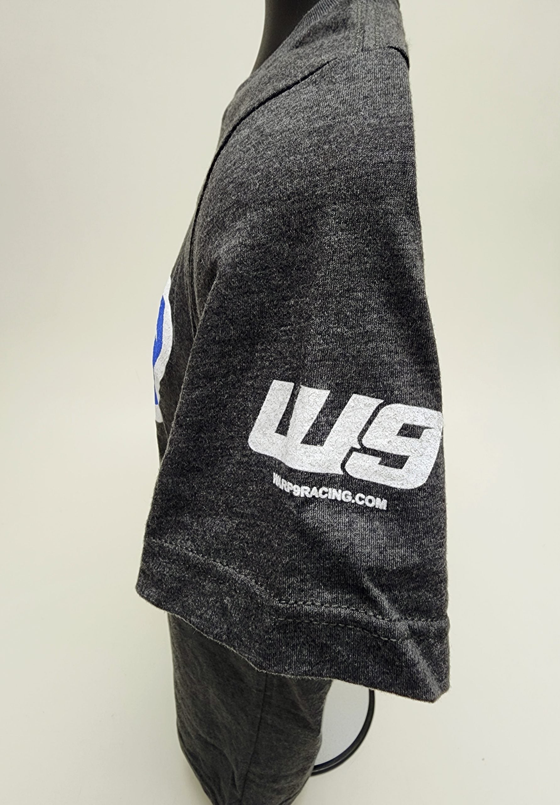 Warp 9 Grey Heather Logo T-Shirt