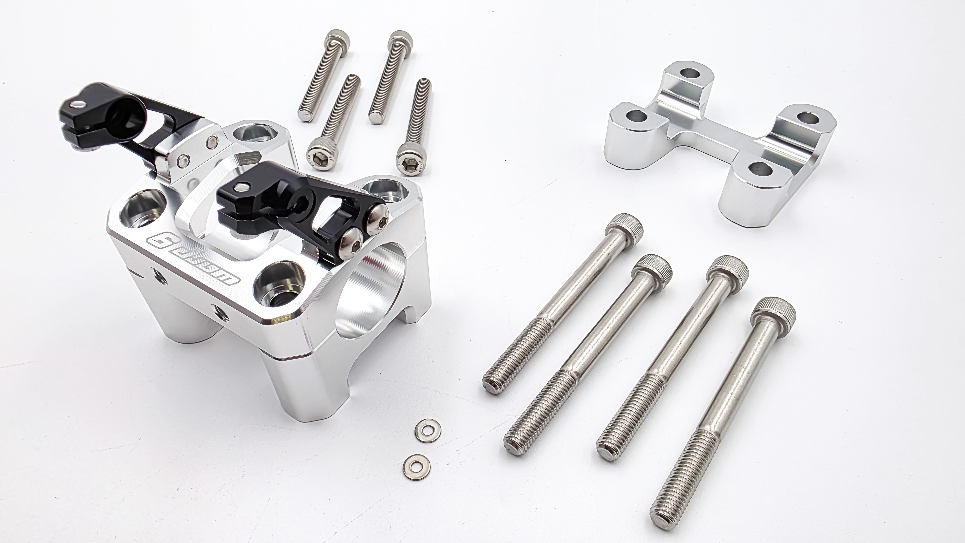 Anodized color options for the Warp 9 Altis Sigma bar mount