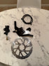 Moto foot brake kit for Talaria XXX — close-up