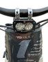Aerospace-grade titanium fasteners for Baja S2 mounting, close-up
