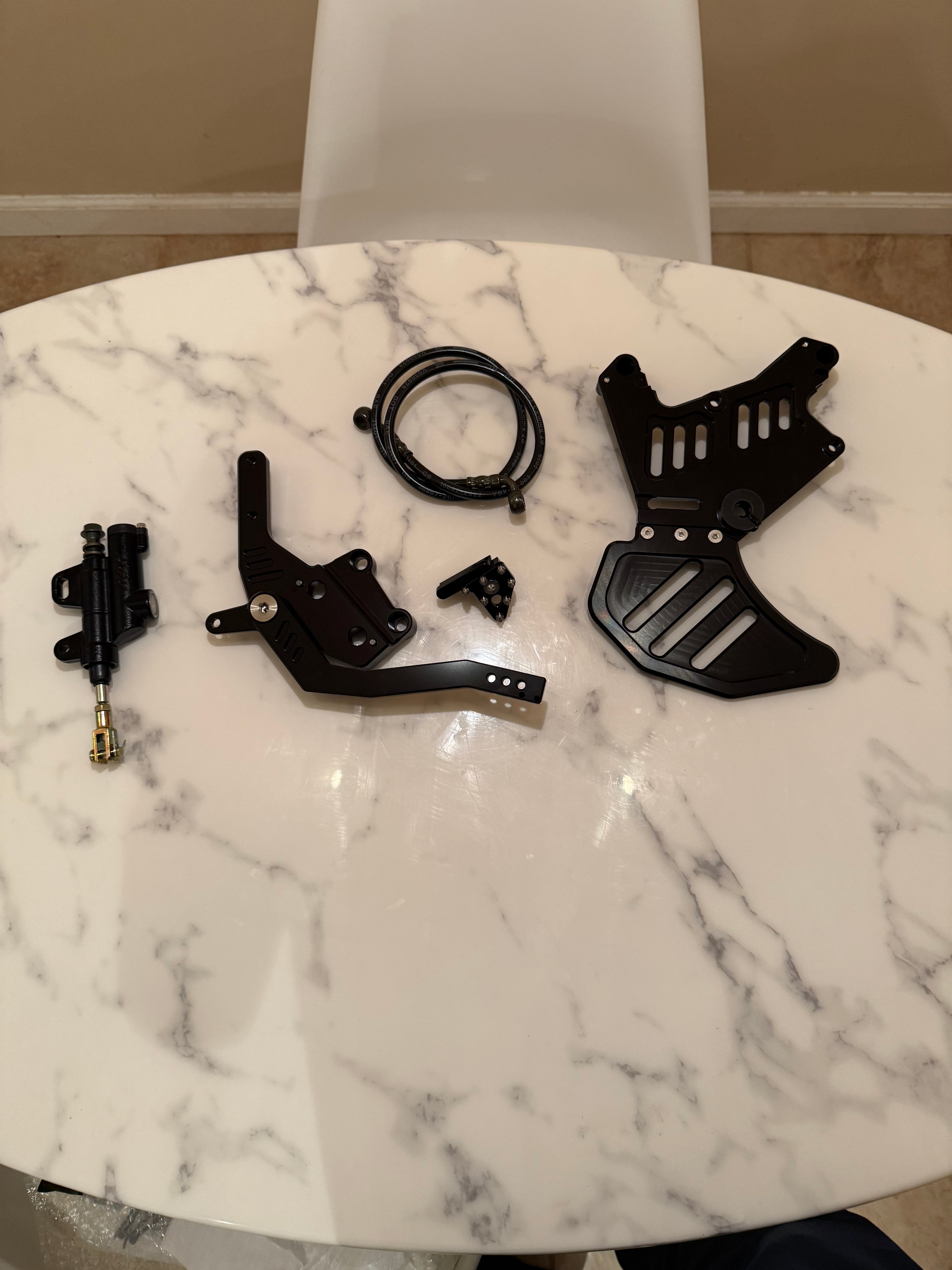 Moto foot brake kit for Talaria XXX — detail
