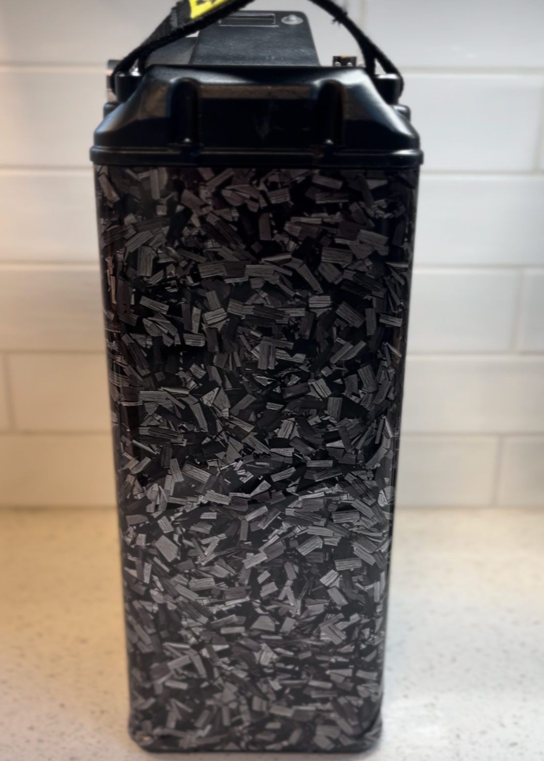 Forged Carbon FIber Surron Battery Wrap