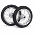 Ultra Bee Supermoto Wheelset (17in) Chrome/Black