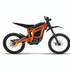 YZ Blue frame wrap installed on Talaria Sting MX4