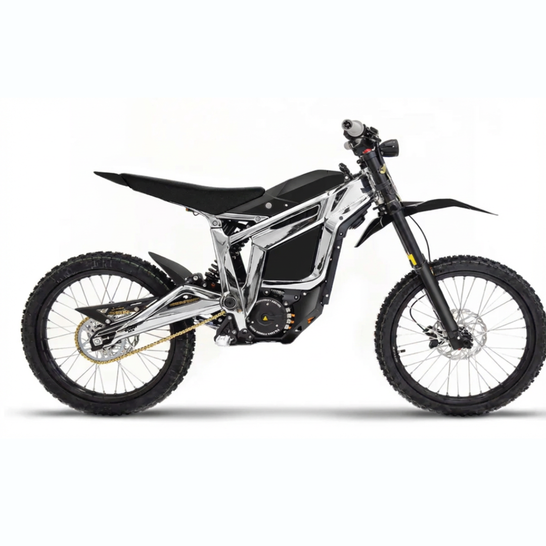 Solid color frame wrap on Talaria Sting frame and subframe