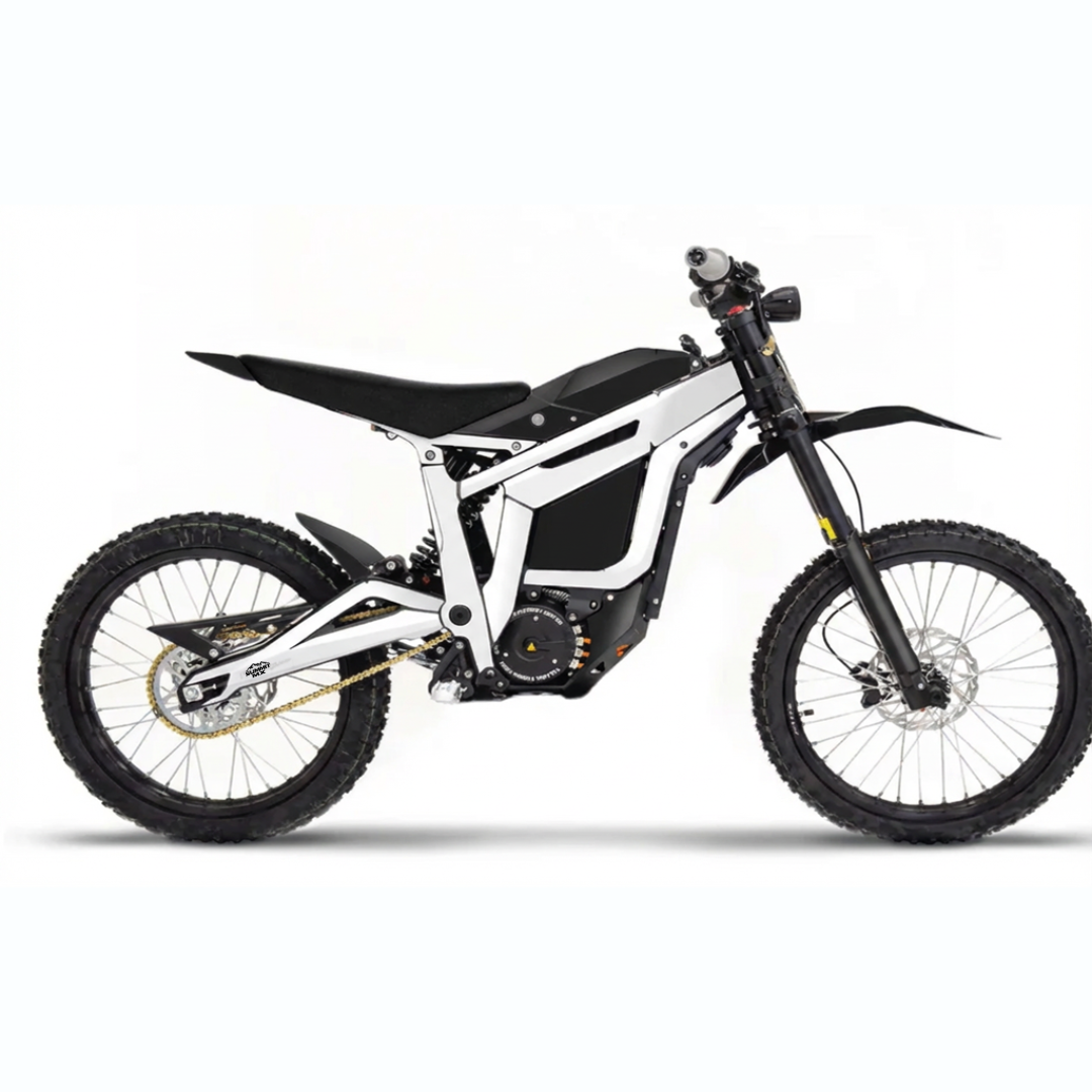 Talaria Sting MX3 MX4 with solid color frame wrap kit installed