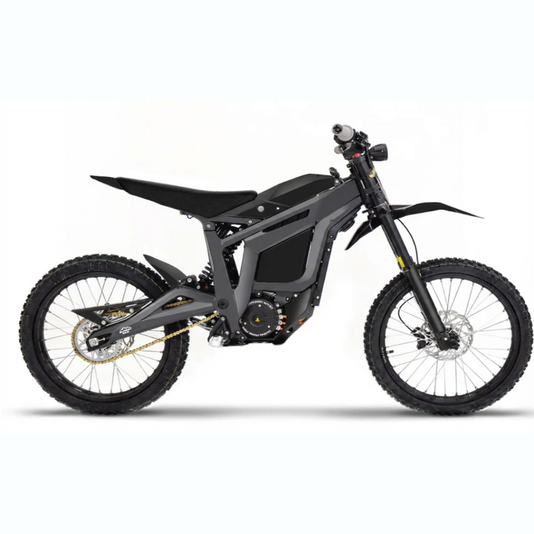 Precision-cut frame wrap decals laid out for Talaria Sting
