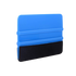 Felt edge vinyl squeegee decal installation tool