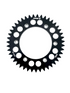 Warp 9 KTM 520-pattern sprocket showing tooth profile and bolt holes