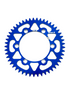 Warp 9 Yamaha Sprocket Blue