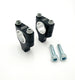 Warp 9 taller bar mounts for the Apollo RFN and Beta Explorer, compatible with MX and Sur-Ron bars