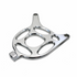 CNC 6061 aluminum motor cover for the Tuttio Soleil 01 in chrome