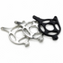 CNC aluminum motor cover bolted onto the chain side of a Tuttio Soleil 01