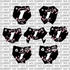 Cherry Blossom Number Plate Decal