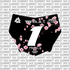 Cherry Blossom Number Plate Decal