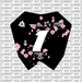 Cherry Blossom Number Plate Decal for RTR