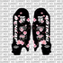 Cherry Blossom Fork Guard Decals