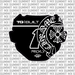 Limited Edition: Chrome Hearts Number Plate Decal for ODI