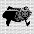Limited Edition: Chrome Hearts Number Plate Decal
