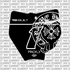 Limited Edition: Chrome Hearts Number Plate Decal