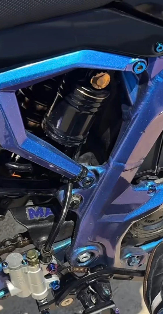 Titanium subframe bolts for Sur-Ron and Talaria detail
