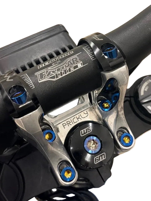 Direct Mount Riser Titanium Bolt Kit (4pc)