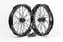 Rear supermoto wheel with sprocket and rotor mounting for the Talaria