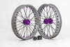 Warp 9 customizable supermoto wheel set for the Talaria MX3 and MX4