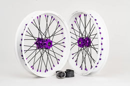 Front 17-inch supermoto wheel sizing options for the Talaria MX3/MX4