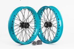 Reinforced supermoto rim detail on the Warp 9 Talaria wheel set