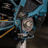 Surron Ultra Bee frame guard decal — close-up