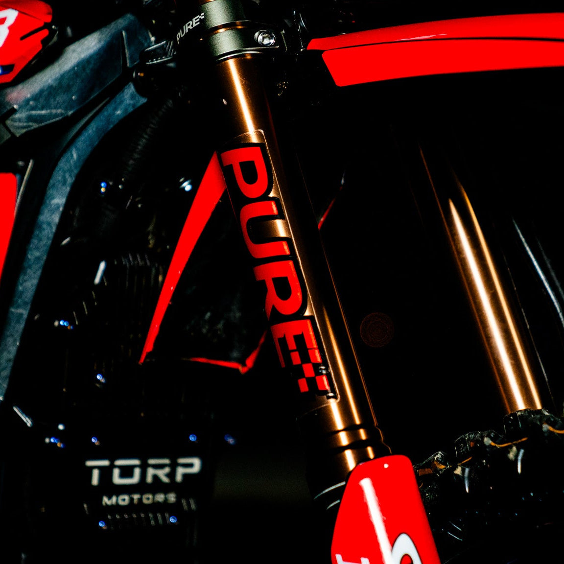 Pure Fork Tube Decal