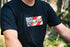 Throttle Bros Logo American Flag Tee
