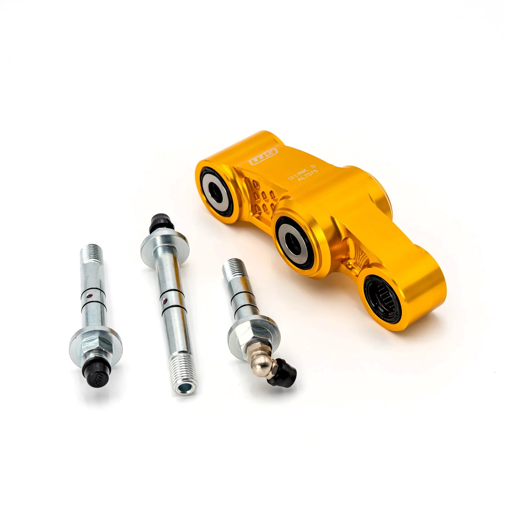 Warp 9 rear linkage for Surron Ultra Bee — hardware included