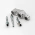 Warp 9 Ultra Bee rear linkage — quad bearing detail