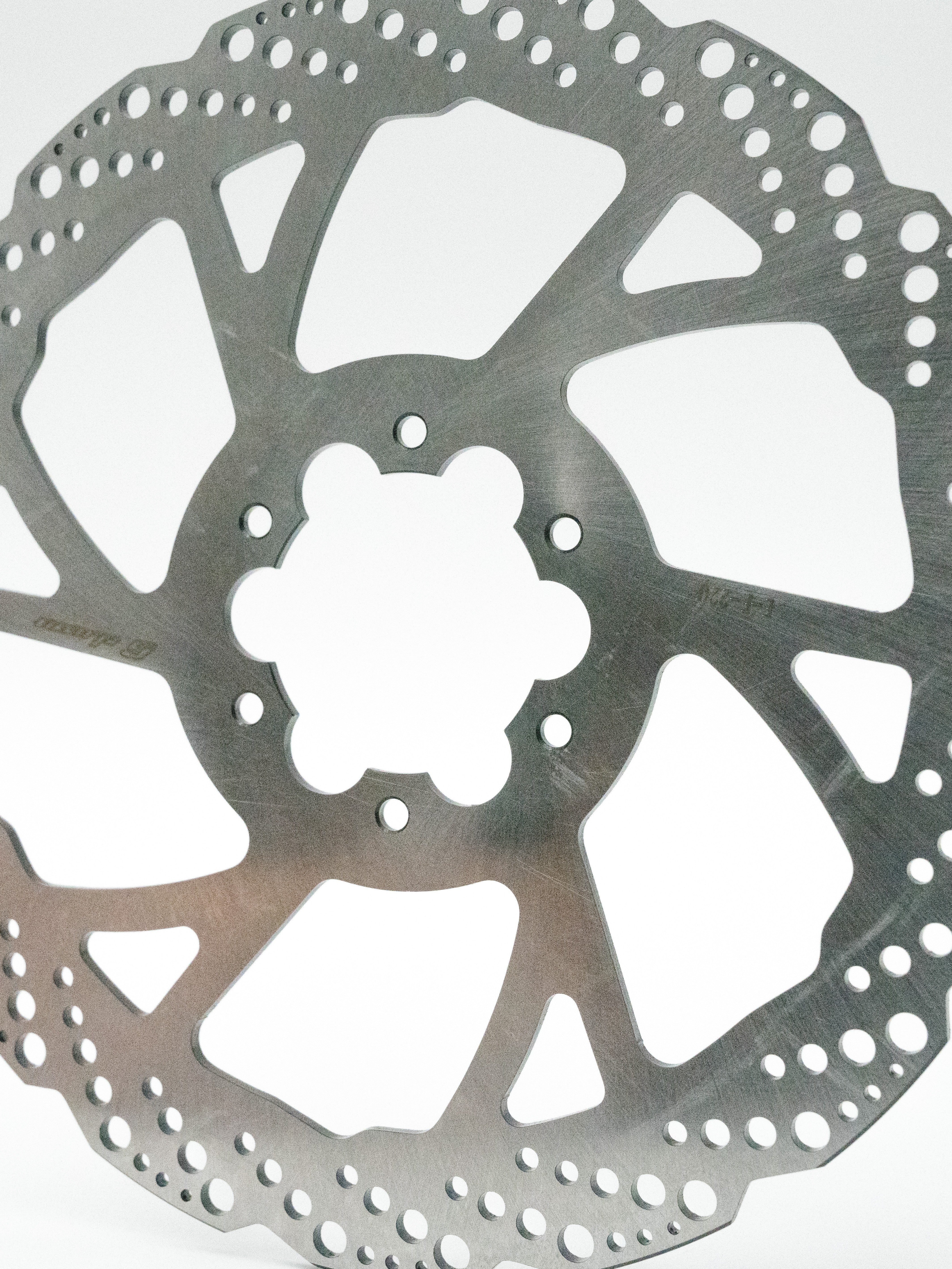Warp 9 brake rotor for E-Ride Pro 3.0 and SR with OEM bolt pattern