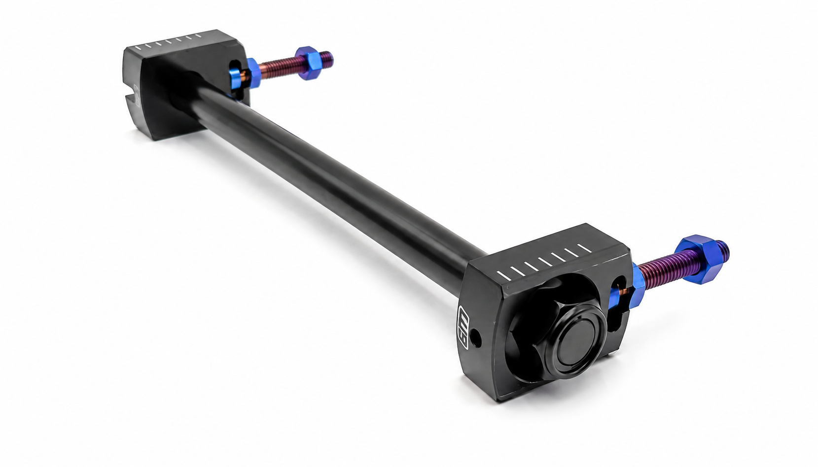 Warp 9 12mm rear axle kit with billet axle blocks for E-Ride Pro SR and 3.0