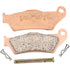 EBC sintered bronze brake pad compound options R, MXS and HH
