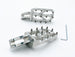 Warp 9 Elite Foot Pegs Silver