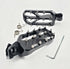Warp 9 Elite Foot Pegs Black