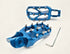 Warp 9 Elite Foot Pegs Blue