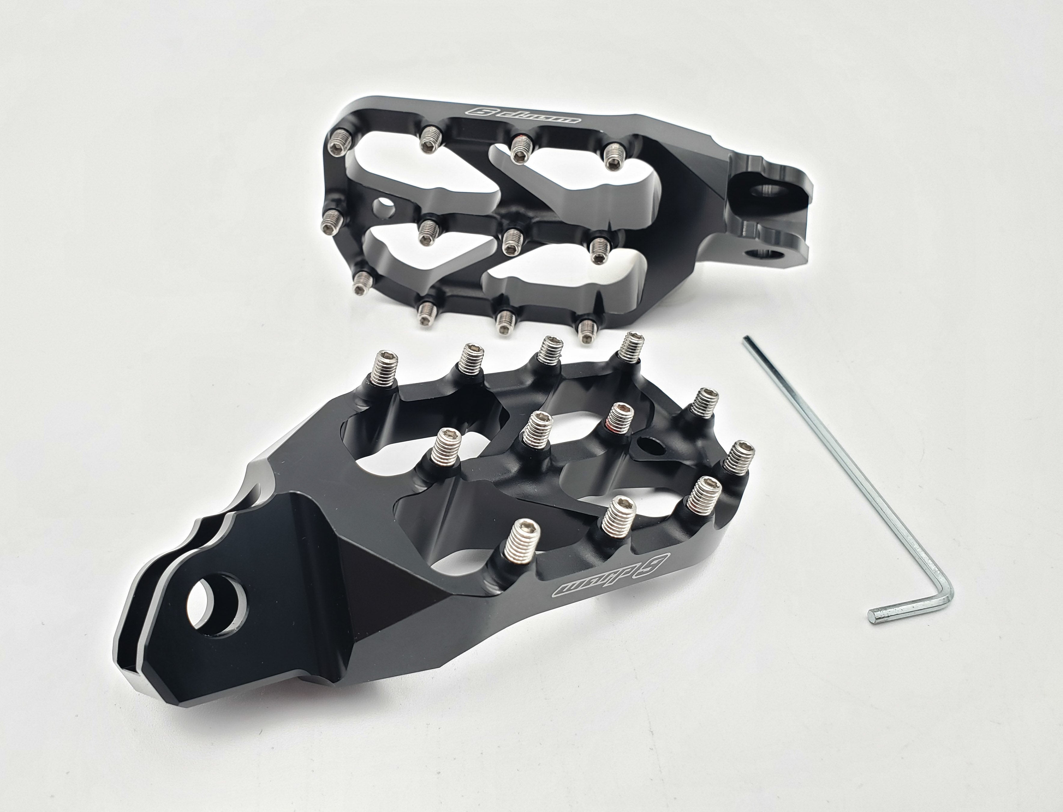 Warp 9 Elite Foot Pegs Black detail