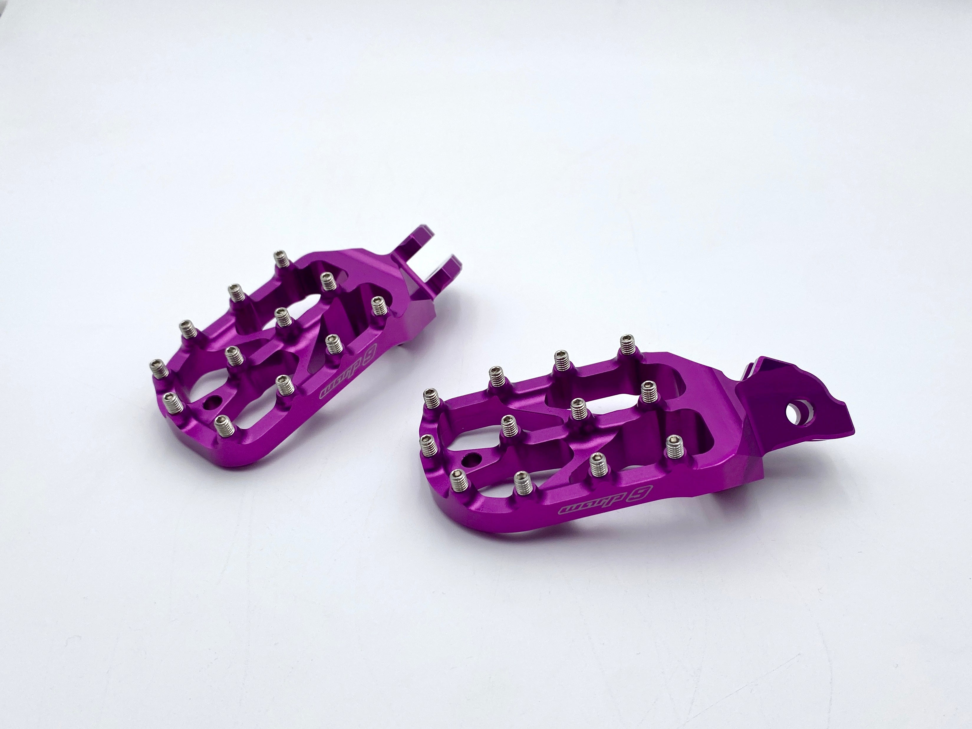 Warp 9 Elite forged 7075-T6 foot pegs for Rawrr Mantis X and Mantis Mini